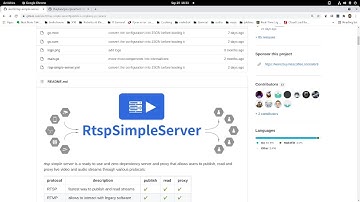 Make web cam using a Pi Zero and stream RTSP
