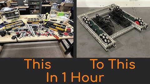 How to Build Vex Drivebase (Step by Step)
