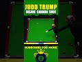 Judd Trump’s INSANE Cannon Shot 🤯🎱#snooker #shorts