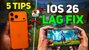 iOS 26 BGMI Lag Fix Solution | 5 Tips & Tricks | iPhone Bgmi Lag Problem