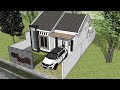 RUMAH MINIMALIS MODERN 8 x 15