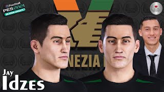 Jay Idzes Face PES 2021 Venezia NISZ Gaming | PES 2020 | Create Face PES