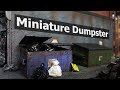 Miniature Dumpsters, Garbage & Signs for Wargaming Terrain & Dioramas