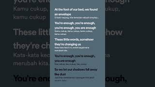 You Are Enough | Sleeping At Last | Lirik Terjemahan Indonesia