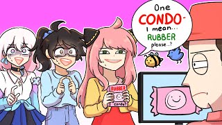 'Buying Rubber' with Friends for the First Time