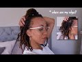 My Hair STOPPED locking update (+ postpartum shedding 🤕) | Wash Day Vlog