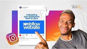 How to Insert your Social Media platform | Adding Instagram to Your Webflow Website