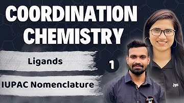 Coordination Compounds CSIR NET | Coordination Chemistry by J Chemistry |Ligands| IUPAC Nomenclature