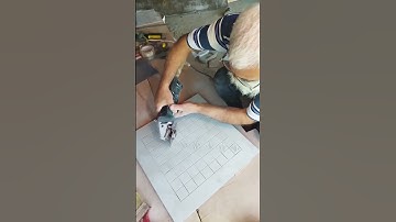 CHECKERBOARD FROM TILE #shorts #diy #tiles #design