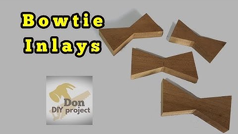 Making a Bowtie Inlay on my Table saw