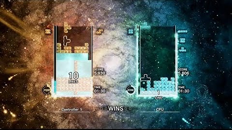 [TETRIS Effect Connected] Connected VS | Zone Battle: GamePlay