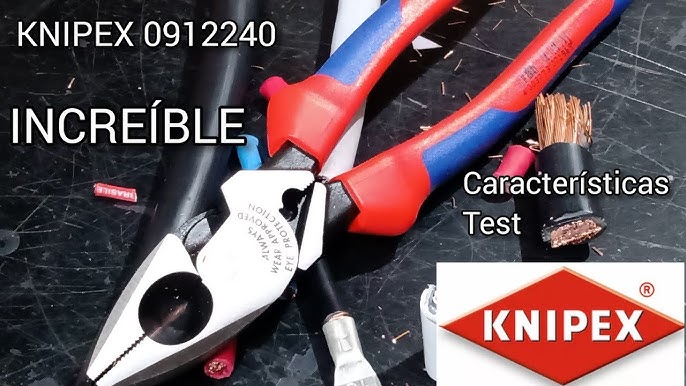 Alicate de alta palanca KNIPEX 0911240 /high leverage pliers knipex  linesman 