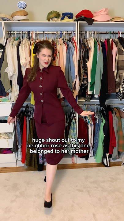 How to dress 1940s!