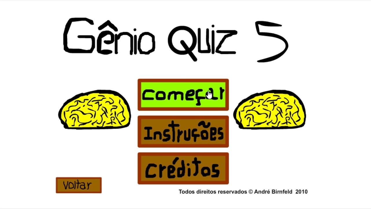 Gênio quiz perguntas🧠