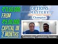 ₹11,50,000 in 2 Months | Malkansview Options Trading Champ