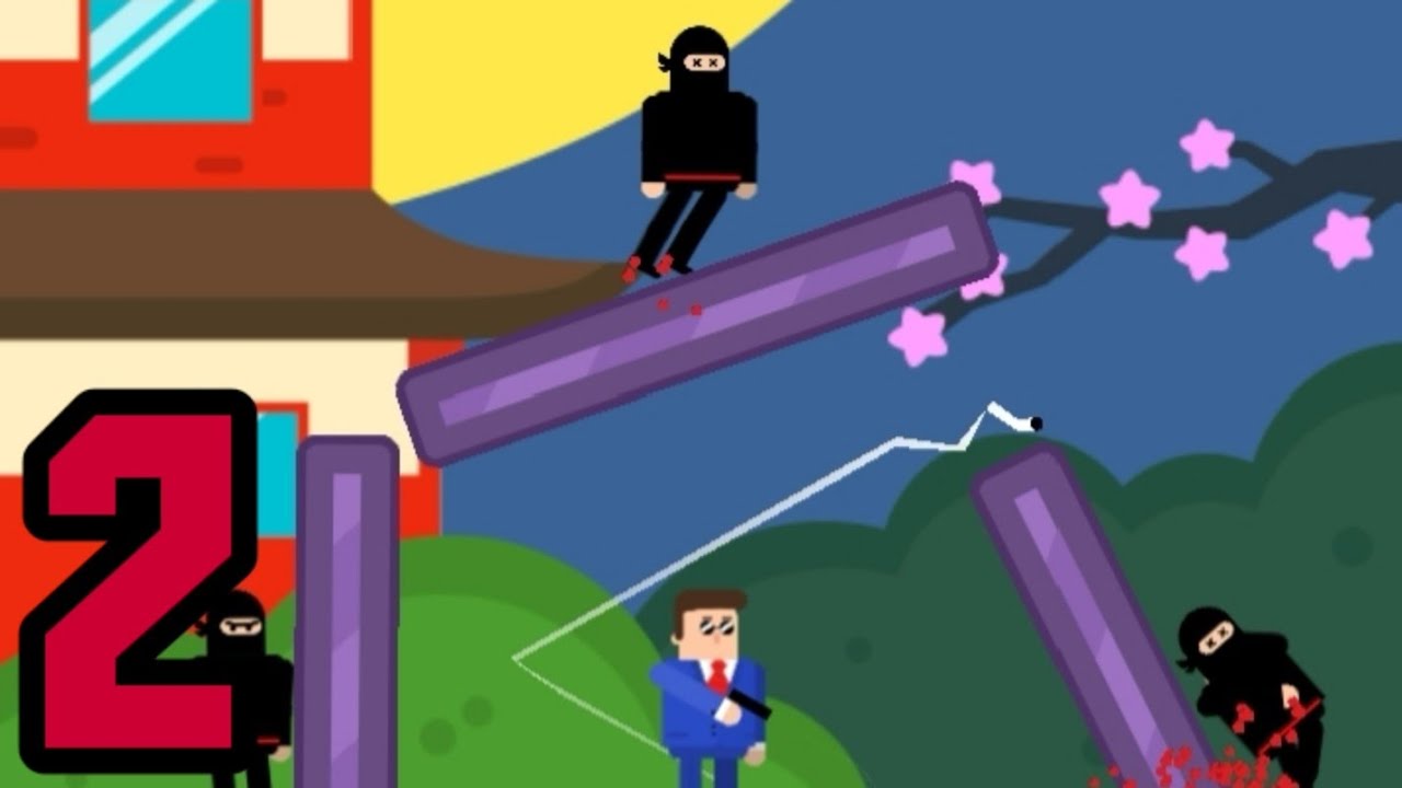 Mr Bullet -Chapter (2) shoguns castle Game play (Android and IOS Gameplay)