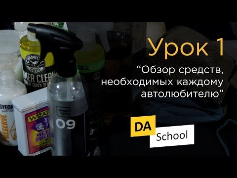 Урок 1. "Обзор средств, необходимых каждому автолюбителю"