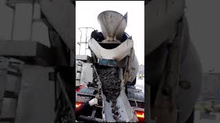 Замерз раствор после полутора часов простоя (косяк заказчика) #оцените #абс #камаз #миксер #работа