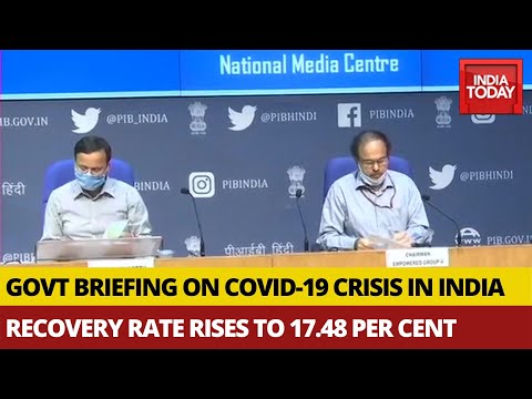 Govt Briefing On COVID-19 Crisis: Total Cases Rise To 18,601, India's Recovery Rate Rises To 17.48%