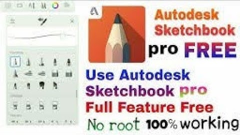How to download Autodesk Sketchbook App Full Version!!