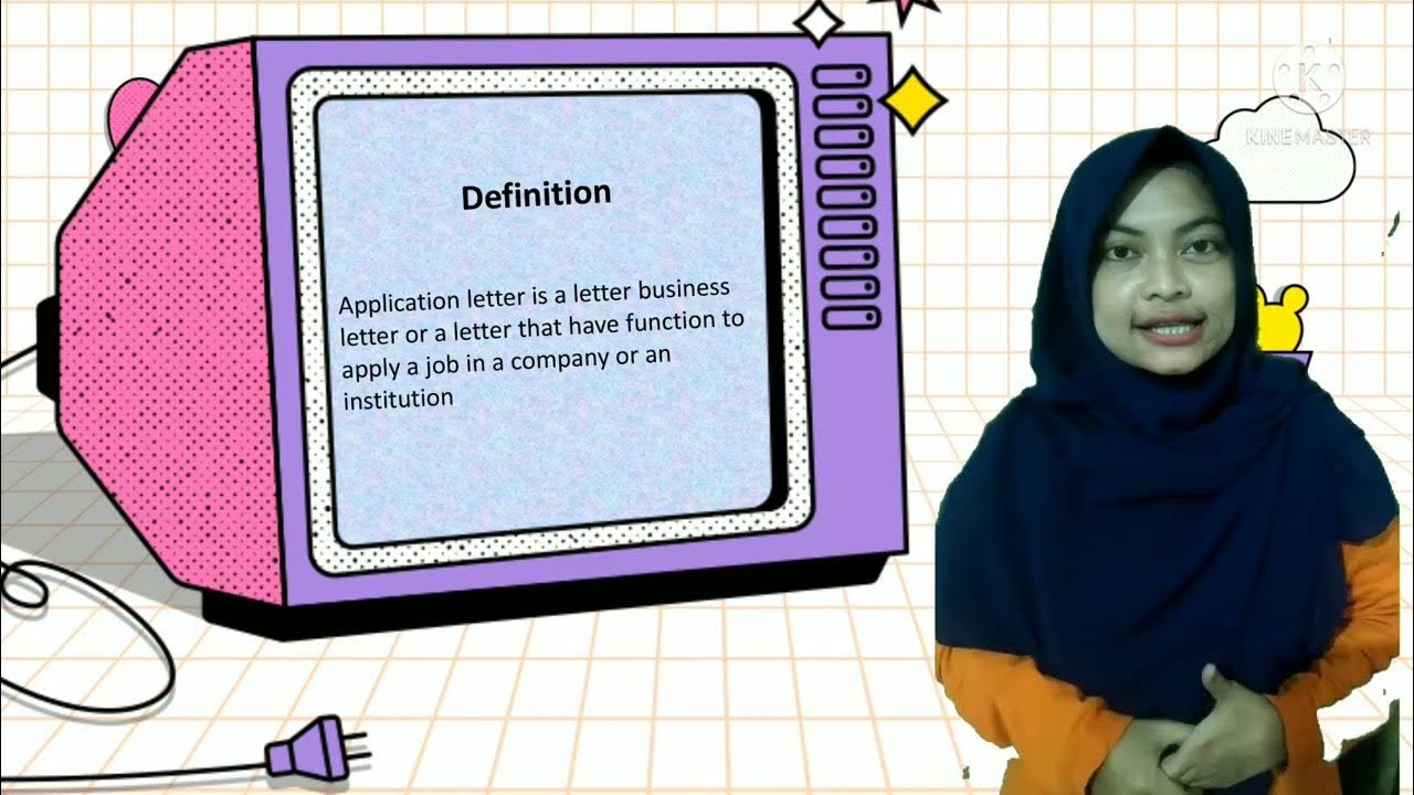 Materi ajar Application Letter kelas XII - YouTube