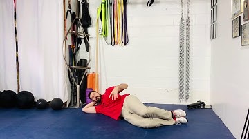 Side Lying Clam Hip External Rotation