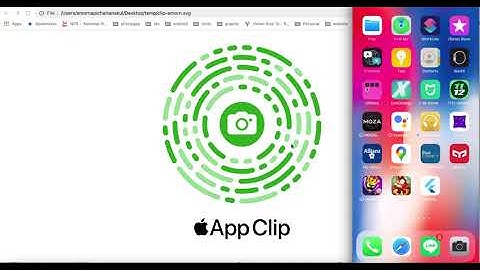 Demo AppClip to Flutter