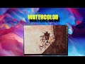 Easy amazing watercolor tutorial for beginners