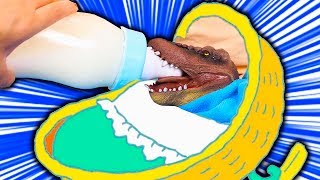 Dino Bagunça Pretend Play Talent Show with Musical Instruments Toys for Kids