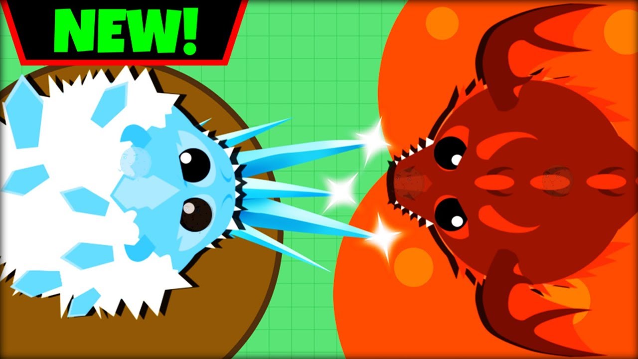 Mope Io 3 New Monsters Land Sea Ice Monsters New Animals