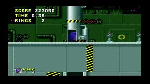 Sonic the Hedgehog 1 (PS2) PAL version (3/4) - Sonic Mega Collection Plus - Gameplay