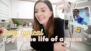 A VERY TYPICAL DAY IN THE LIFE OF A MOM OF 2 | kids h&amp;m haul, maternity dresses, life updates!