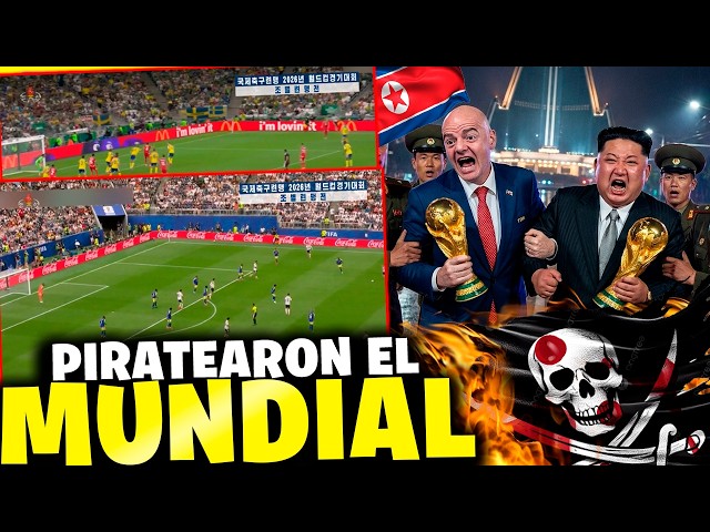 ¡El Régimen de Corea del Norte pirateó las transmisiones del Mundial! 💀❌ La FIFA está FURIOSA