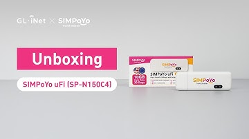 Unboxing SIMPoYo uFi (SP-N150C4) | Plug & Play 4G USB Dongle with Wi-Fi Hotspot