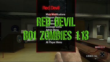 [BO1/1.13] Red Devil Zombies Modmenu [CCAPI & TMAPI] + Download