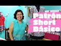 Como hacer un PATRON de SHORT BASICO para DAMA