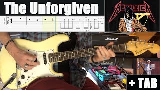 The Unforgiven (Solo) - Metallica (Cover + TAB) - 3 Speeds