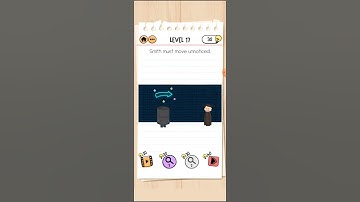 Brain Test 2 - Smith and Joe - Part 1 - Level 17 Walkthrough Solution