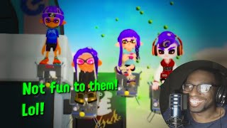 Cursed Splatoon Weapons! REACTION!!!