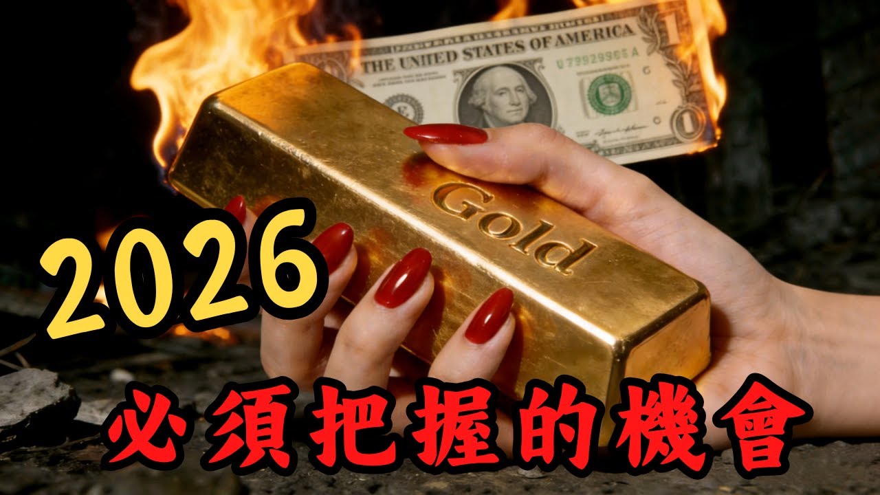 2026黃金逐步取代美元，美元霸權正在崩塌？｜Mila Yuen 投資日常