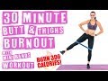 30 Minute Butt and Thighs Burnout With Mini Band Workout 🔥Burn 300 Calories! 🔥