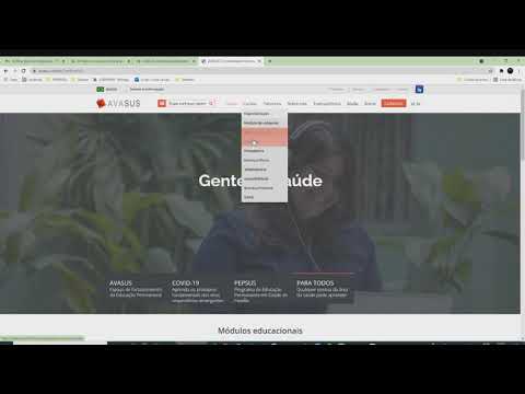 AVASUS PLATAFORMA DO SUS DE CURSOS GRÁTIS