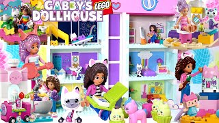 All The Gabbys Dollhouse Lego Sets Build & Review Compilation