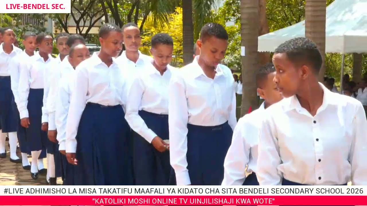 #LIVE ADHIMISHO LA MISA TAKATIFU MAAFALI YA KIDATO CHA SITA BENDELI SEC.