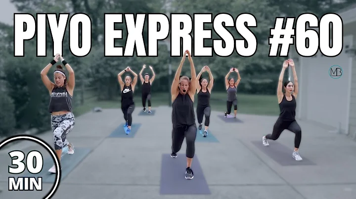 30 Minute PiYO Express #60 | at HOME No Equipment | Low-impact