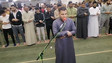 سورة النبأ من صلاة التراويح للقارئ المهندس رضا الهادي في مسجد البخاري رمضان 1445