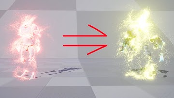 UE4 Use Custom Character in Niagara Dissolve Edge Effect - Tutorial