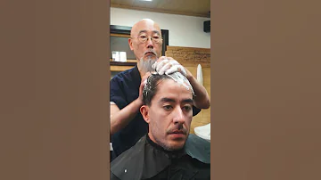 Haircut Shave Head Massage In 105 Year Old Japanese Barbershop Asmr 