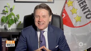 Giuseppe Conte ospite a Dritto e Rovescio | 23/05/2024