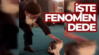 Ayasofya’da kedi sevdiği video ile viral olmuştu! İşte o fenomen dede Resimi
